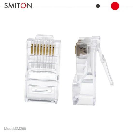 Ethernet-RJ45-Anschluss, Cat5, Cat5e, CAT6, CAT6A, RJ45-Netzwerkkabelanschluss, RJ45-Modularstecker, Internet-Kabelanschluss