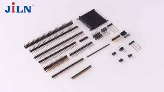 Beispiel für kundenspezifische Pin-Header-Platinensteckverbinder, SMT-Steckertyp, kundenspezifische Materialien, mehrreihige elektronische 12-Pin-Steckverbinder-Header auf PCBA